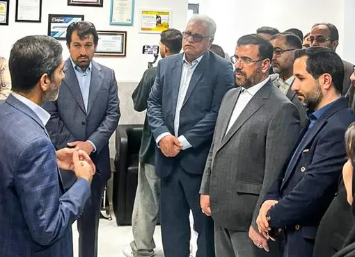 بازدید استاندار فارس از شرکت آبریزان