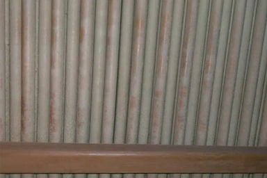 قبل از رسوب زدایی دستگاه آب شیرین کن حرارتی