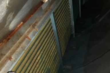 عکس بعد از رسوب برداری آبشیرین کن حرارتی