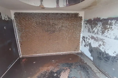 بعد از رسوب برداری کندانسور پالایشگاه آبادان