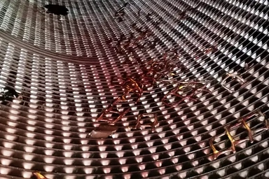 قبل از شستشوی مبدل صفحه ای