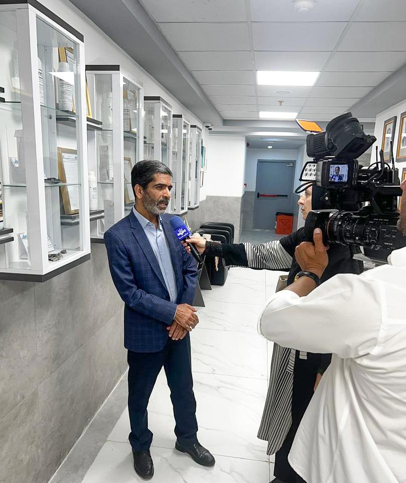 مصاحبه صدا و سیما از مهندس جولایی از شرکت آبریزان مصاحبه صدا و سیما از مهندس جولایی از شرکت آبریزان