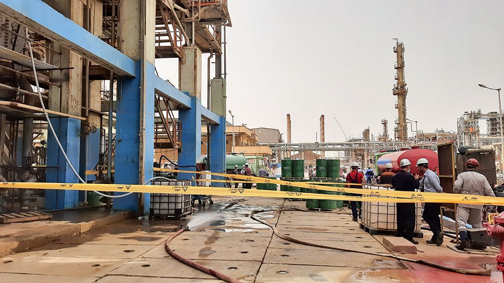 واحد بنزین‌سازی پالایشگاه آبادان