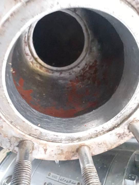 بعد از رسوب برداری با محلول میتره MKD0110