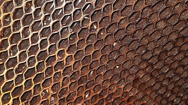 درون مبدل حرارتی قبل از رسوب برداری