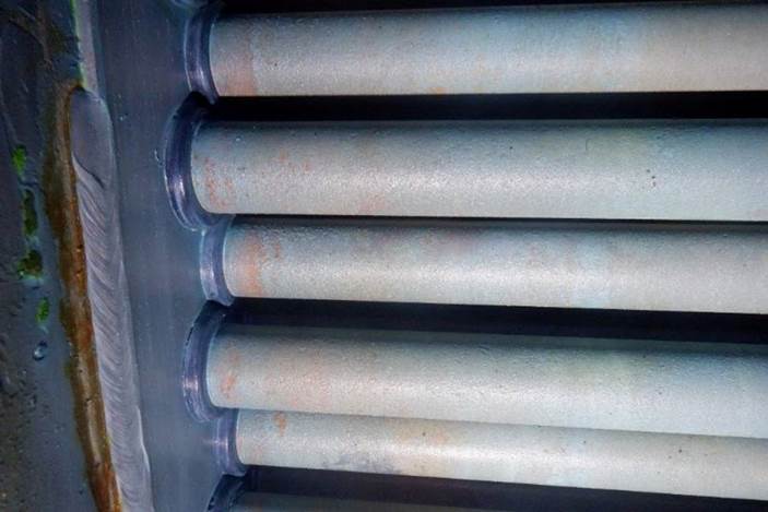 آب شیرین کن تمیز قبل از رسوب گرفتن